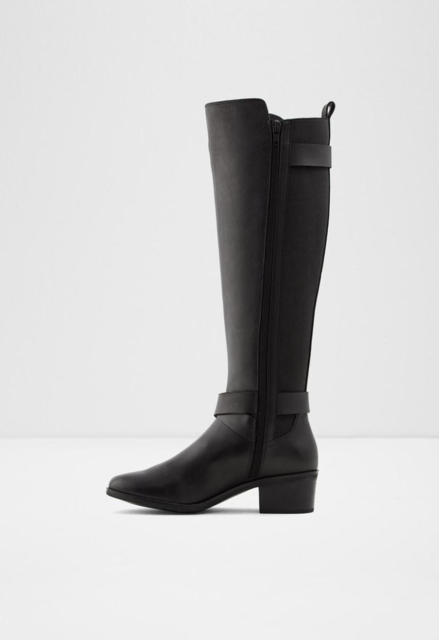 ALDO - Elvaralith leather boot - black