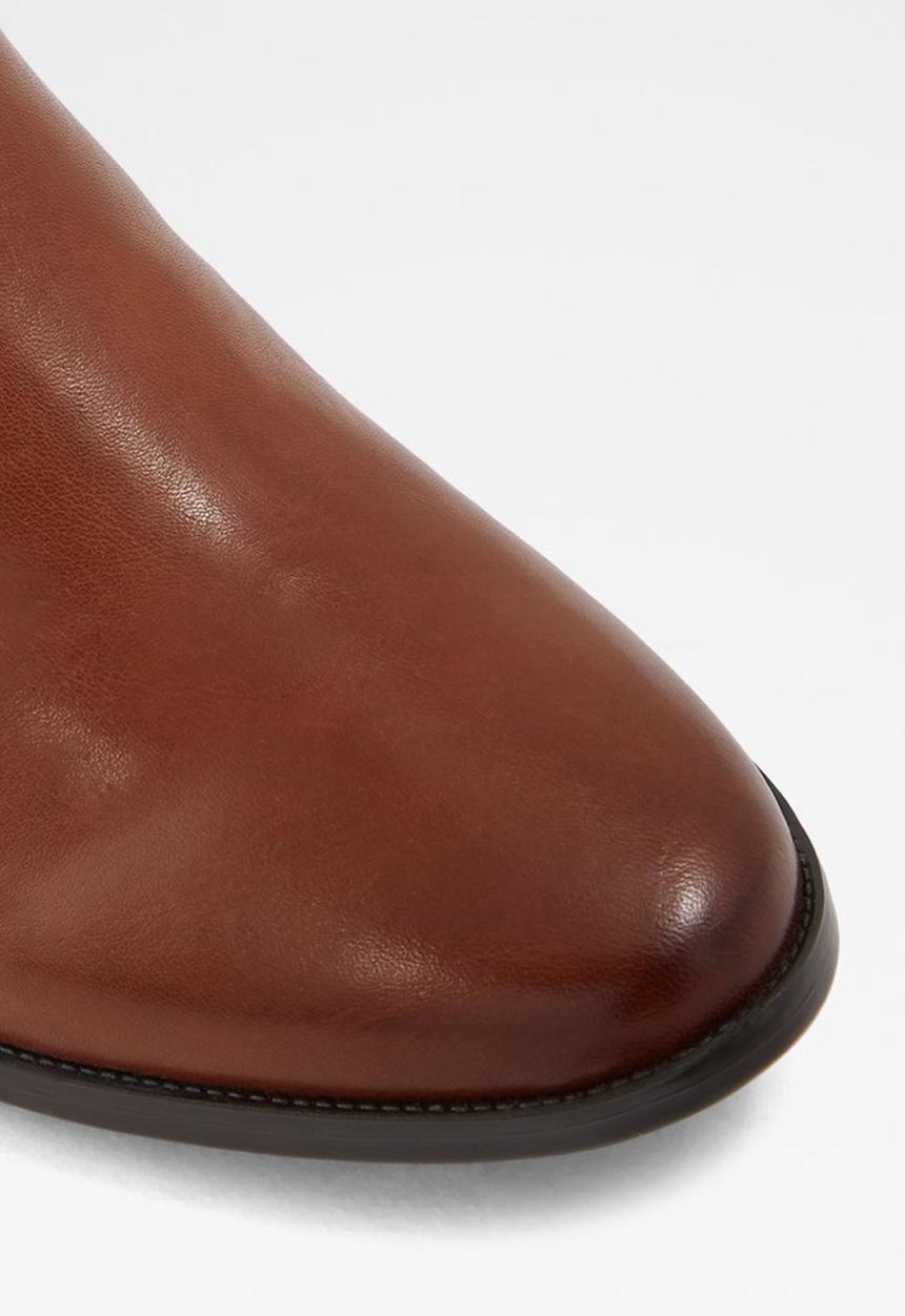 ALDO - Elvaralith leather boot - cognac