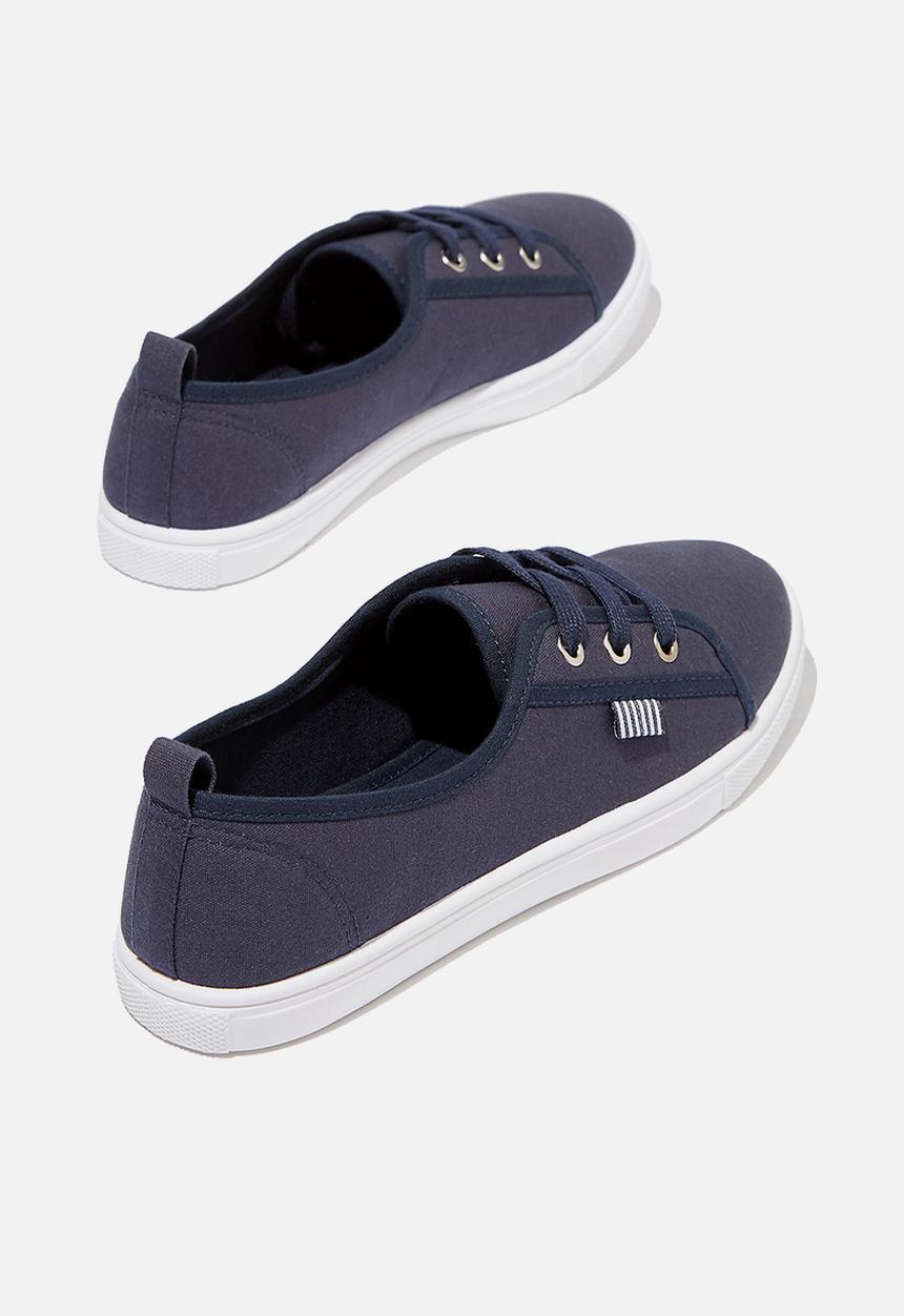 Cotton On - Amie plimsoll - navy 