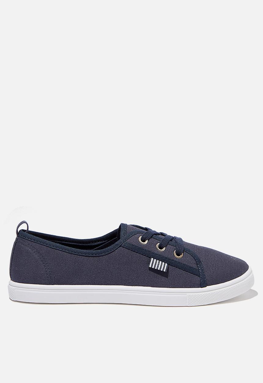 Cotton On - Amie plimsoll - navy 