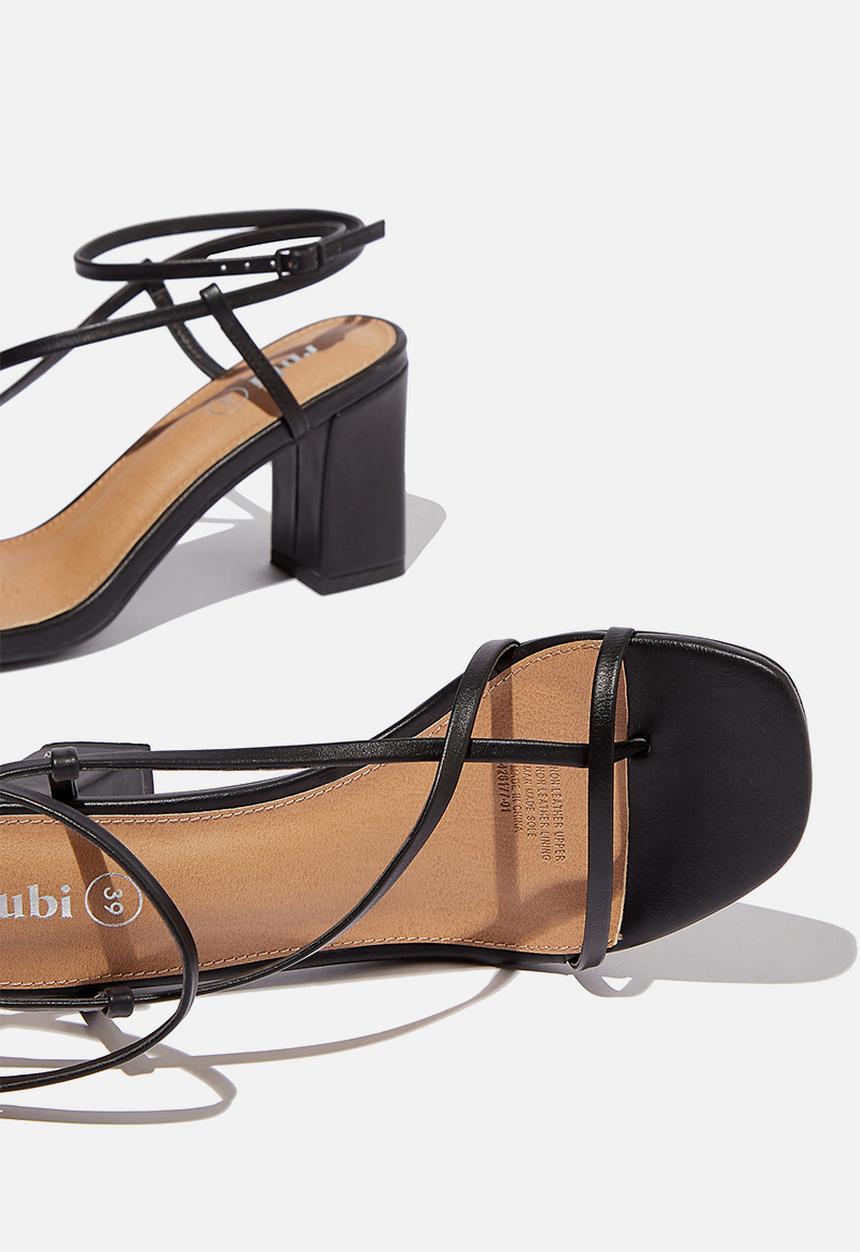 Cotton On - Harper strappy heel - black
