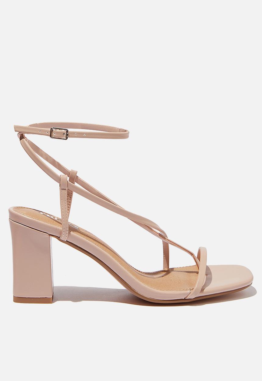 Cotton On - Harper strappy heel - neutral