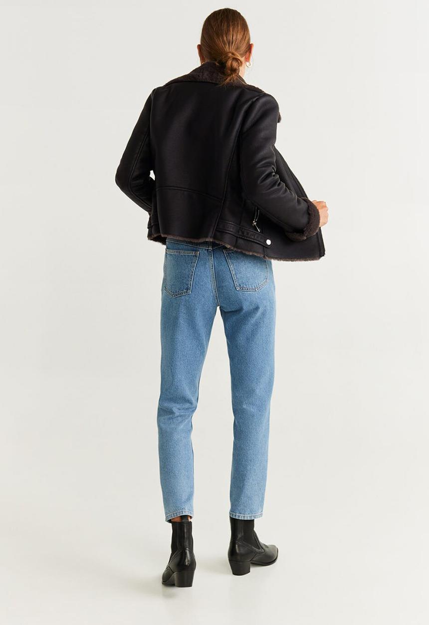 MANGO - Jacket cadi - black