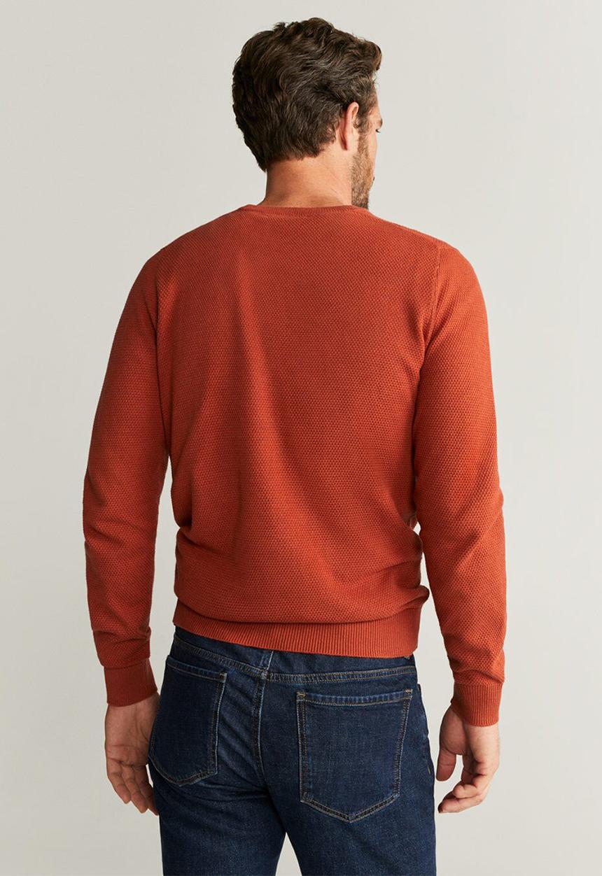 MANGO - Antigua sweater - orange