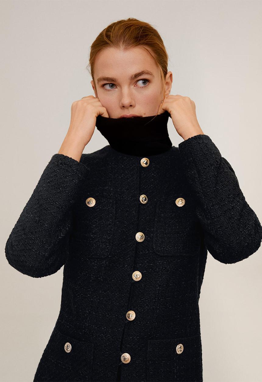 MANGO - Jacket monza - black