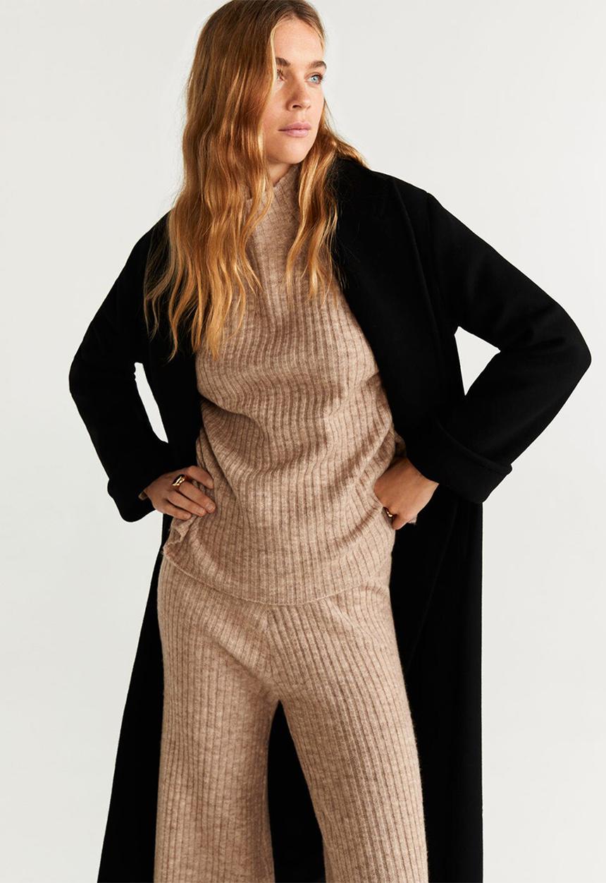 MANGO - Trousers soul - beige 