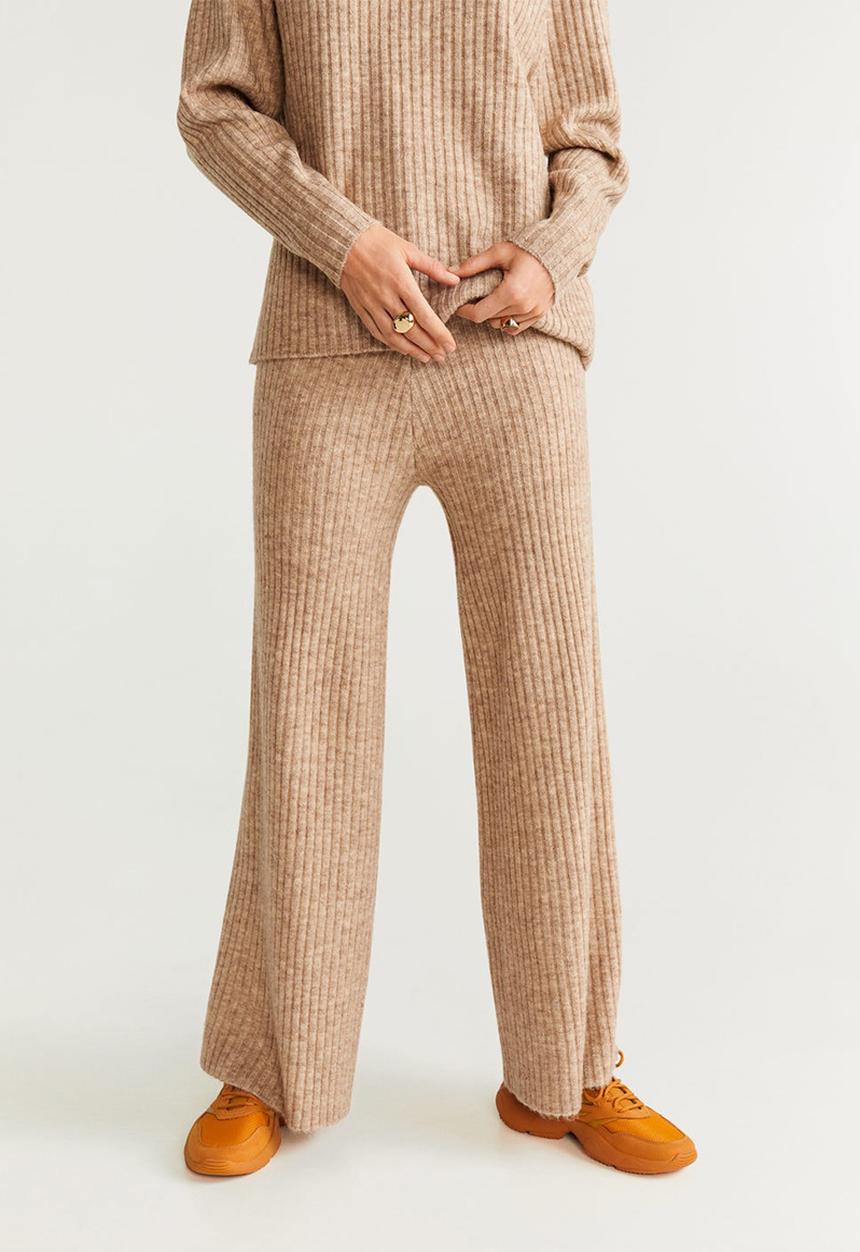 MANGO - Trousers soul - beige 