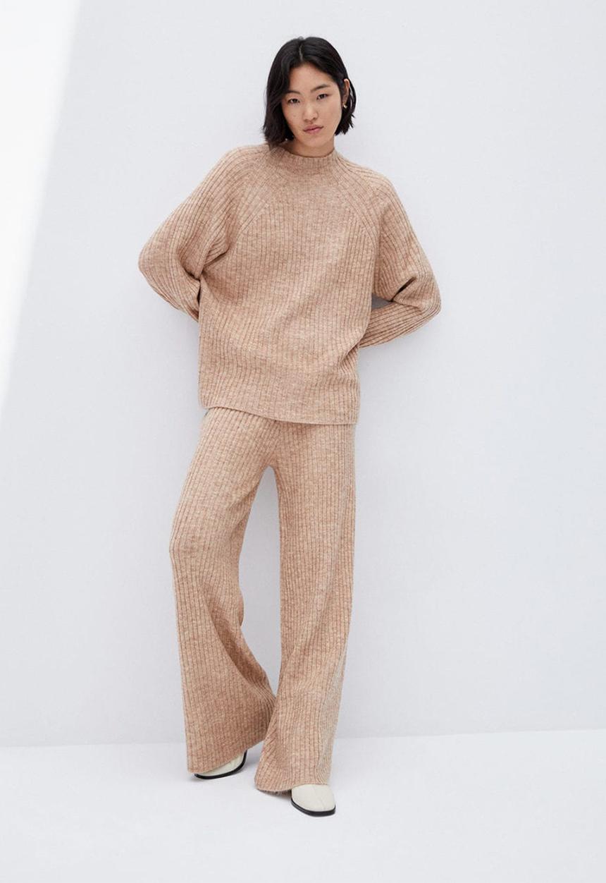 MANGO - Trousers soul - beige 