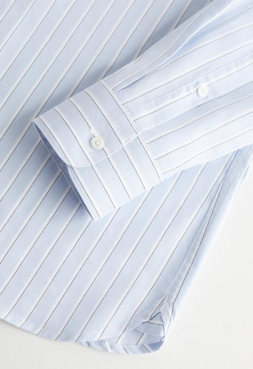 MANGO - Pacha shirt - light pastel blue