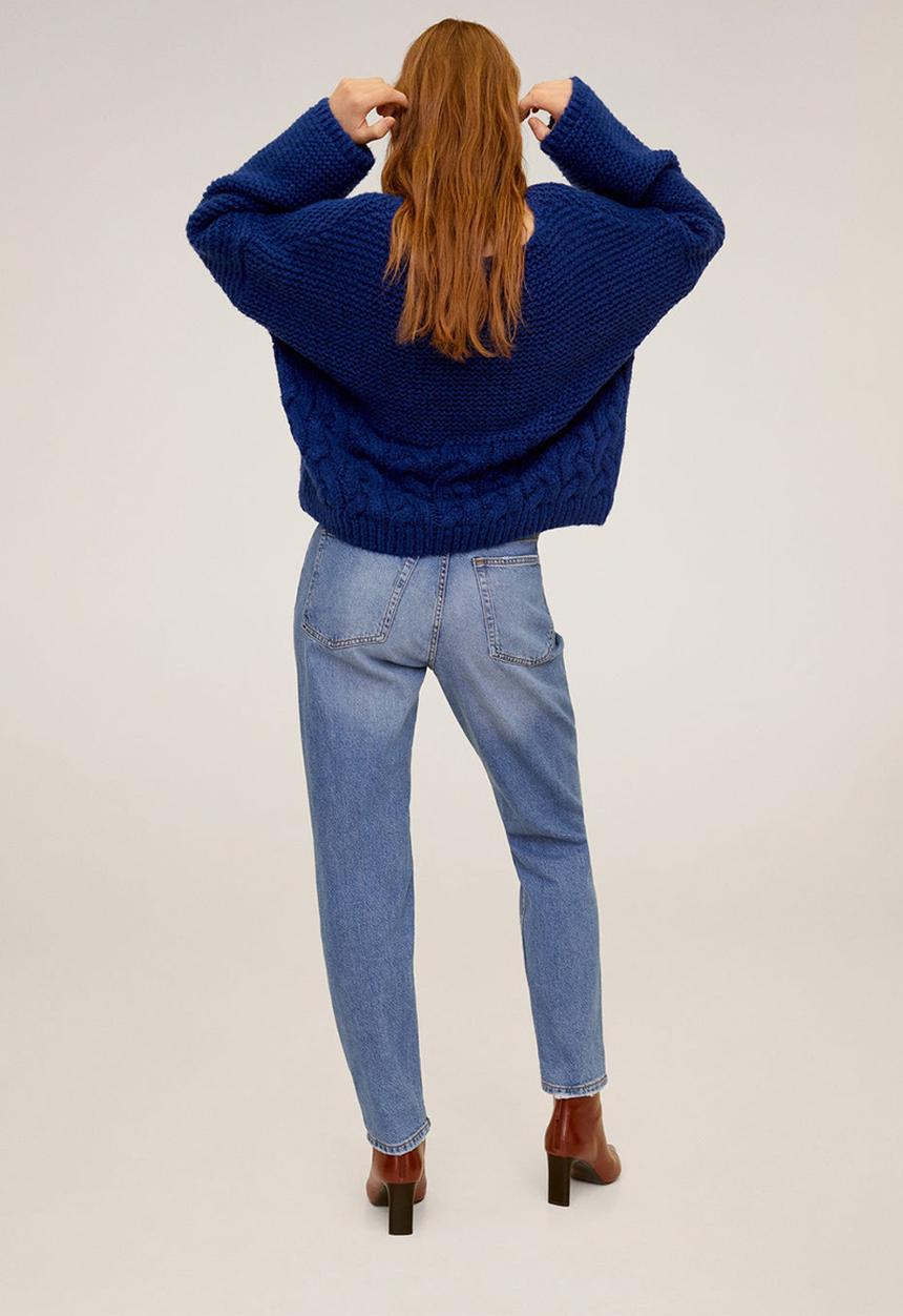 MANGO - Sweater brava - blue