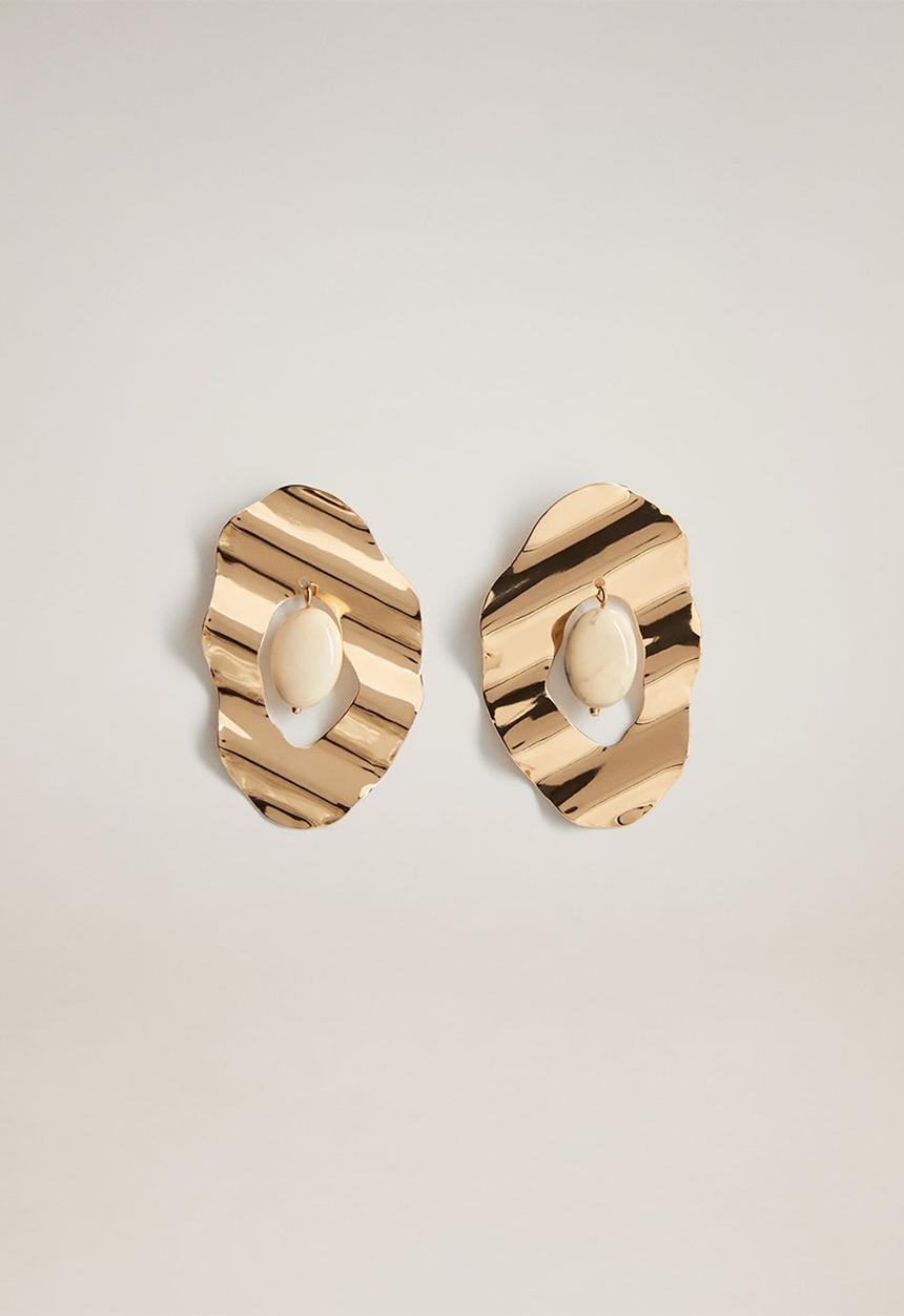 MANGO - Earrings nolita - gold