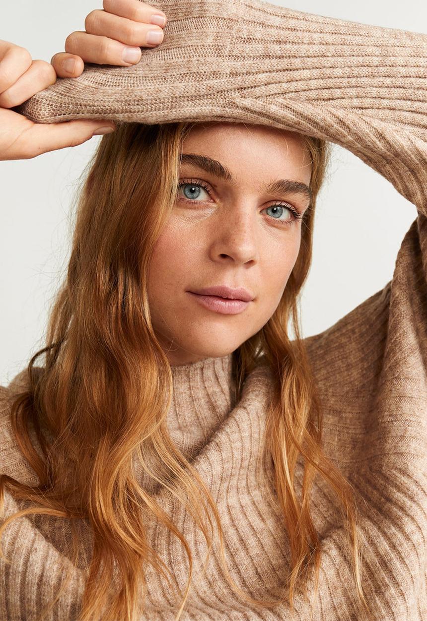 MANGO - Sweater soul - beige 