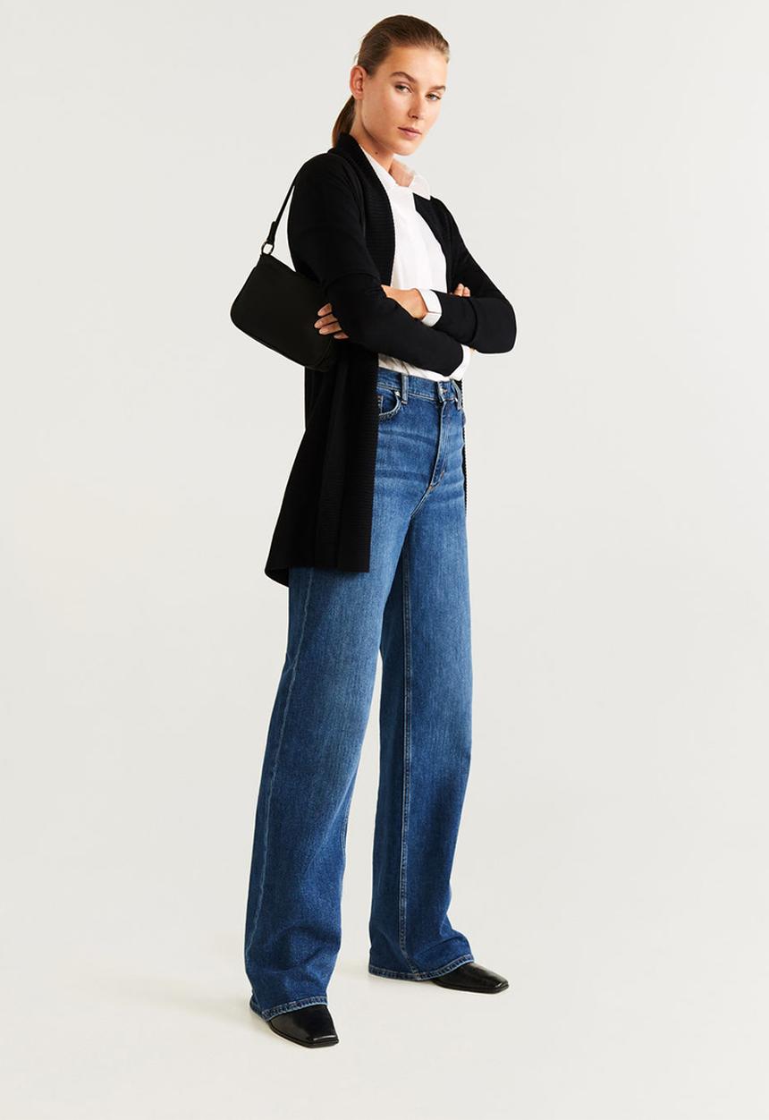 MANGO - Cardigan alma - black
