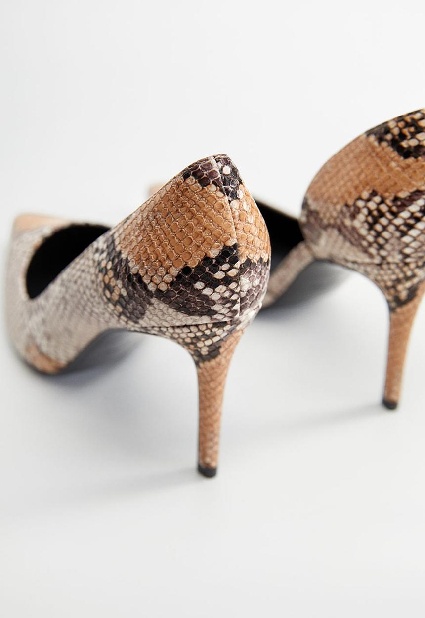 MANGO - Audrey 1 court - beige & brown 