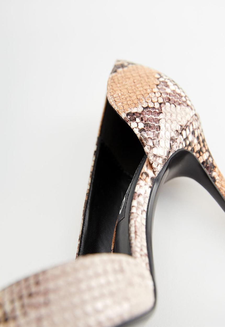 MANGO - Audrey 1 court - beige & brown 