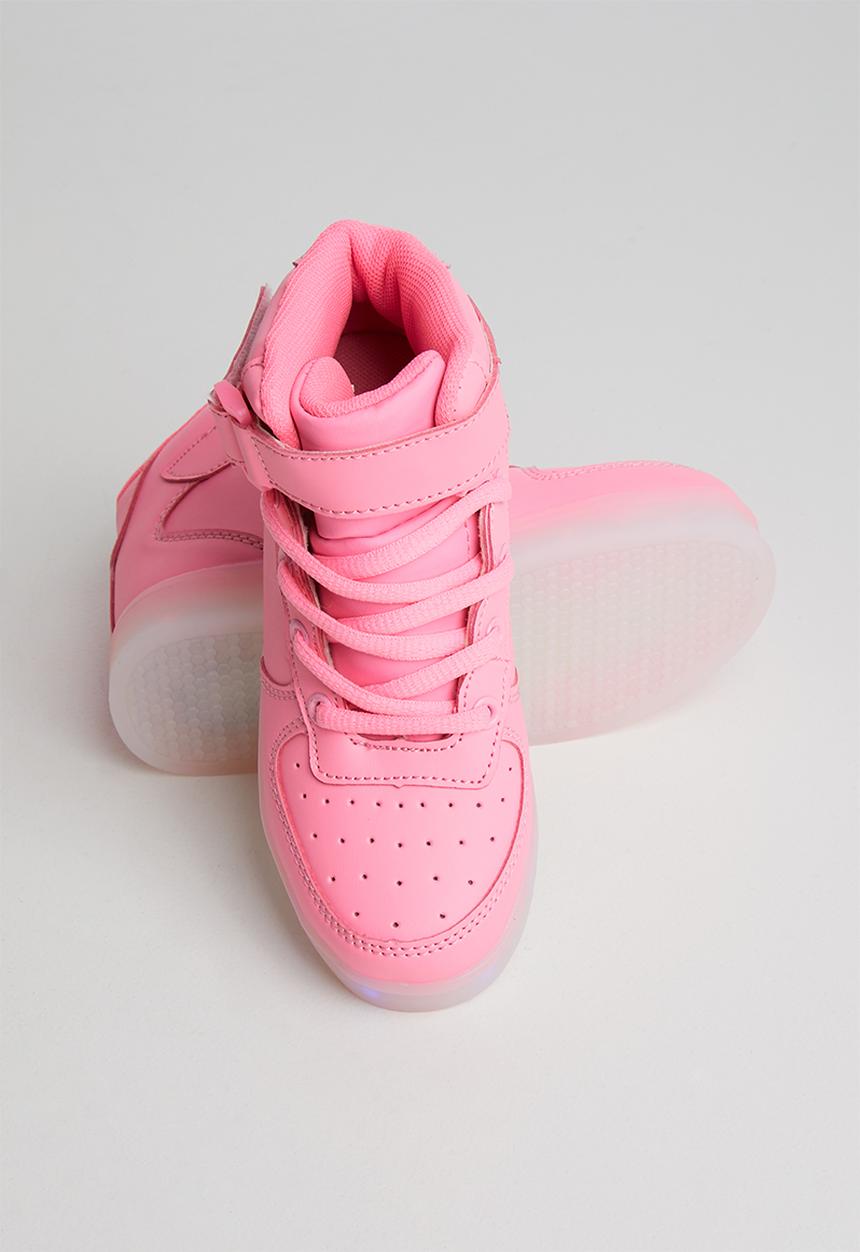 Pop Candy - Girls hi-top sneaker - pink