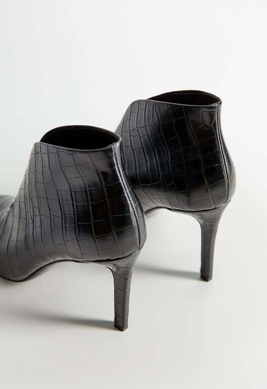 MANGO - Pico ankle boot - black