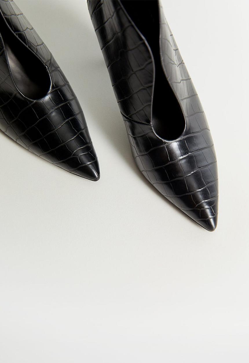 MANGO - Pico ankle boot - black