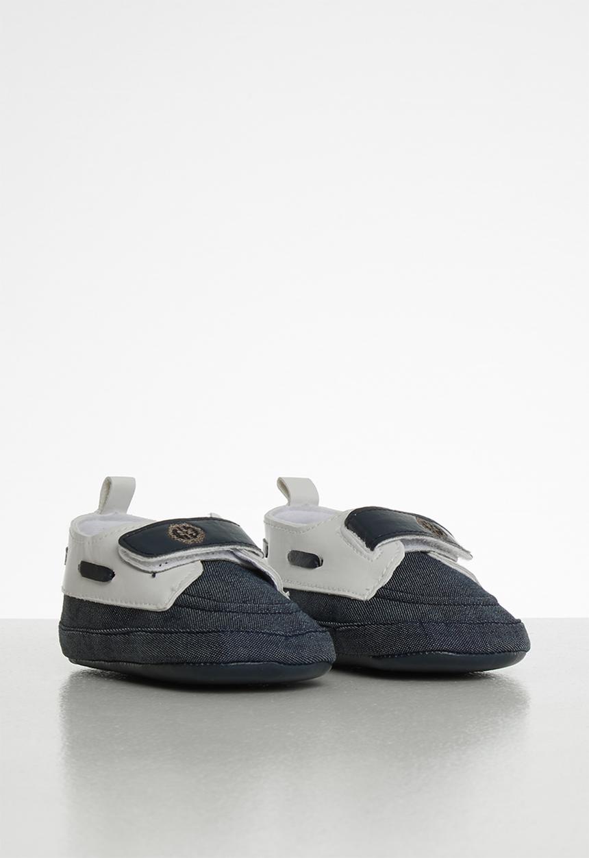 Pop Candy - Button strap shoes - navy