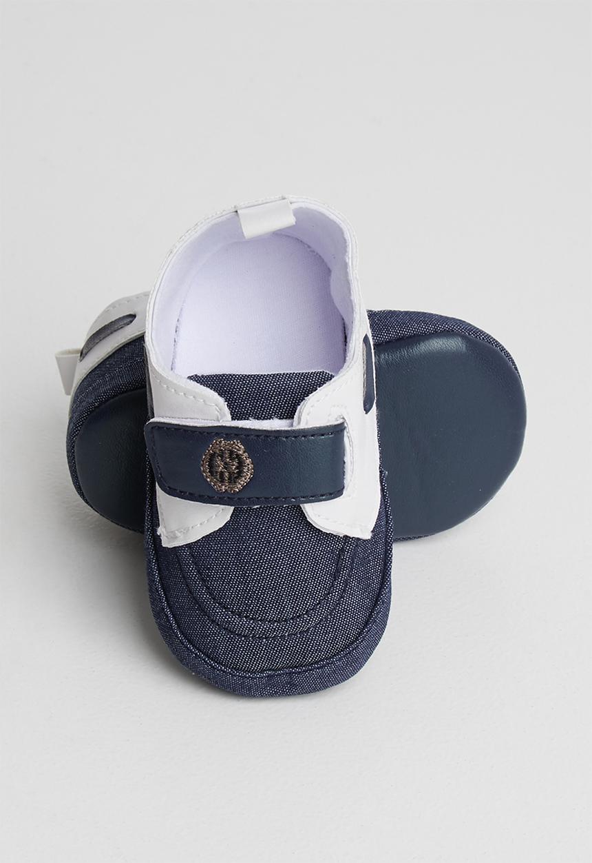 Pop Candy - Button strap shoes - navy