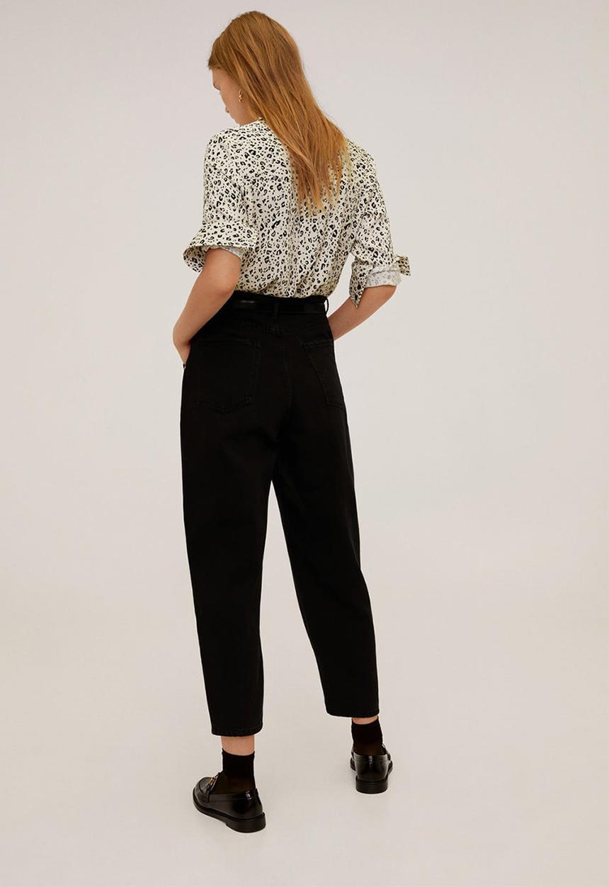 MANGO - Shirt nans - beige