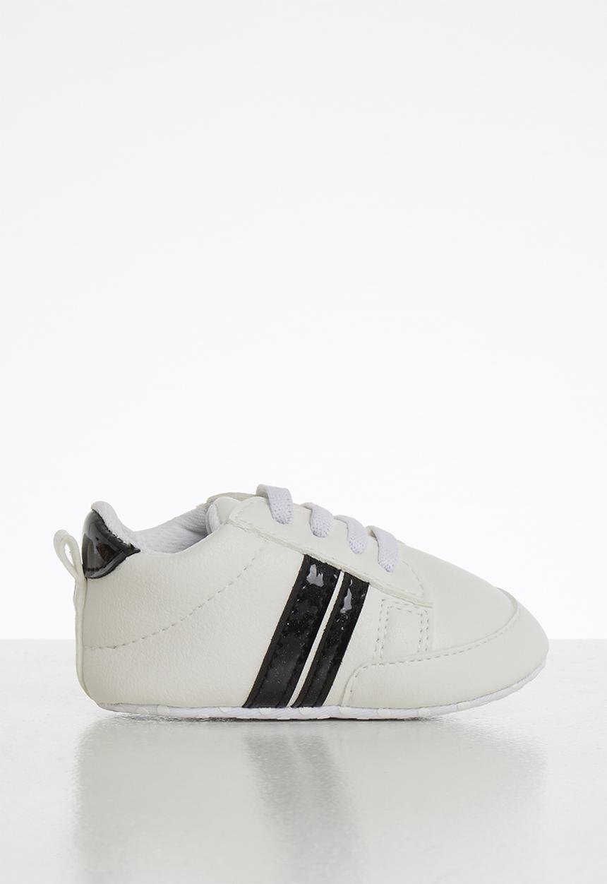 Pop Candy - Baby pull on sneaker - white