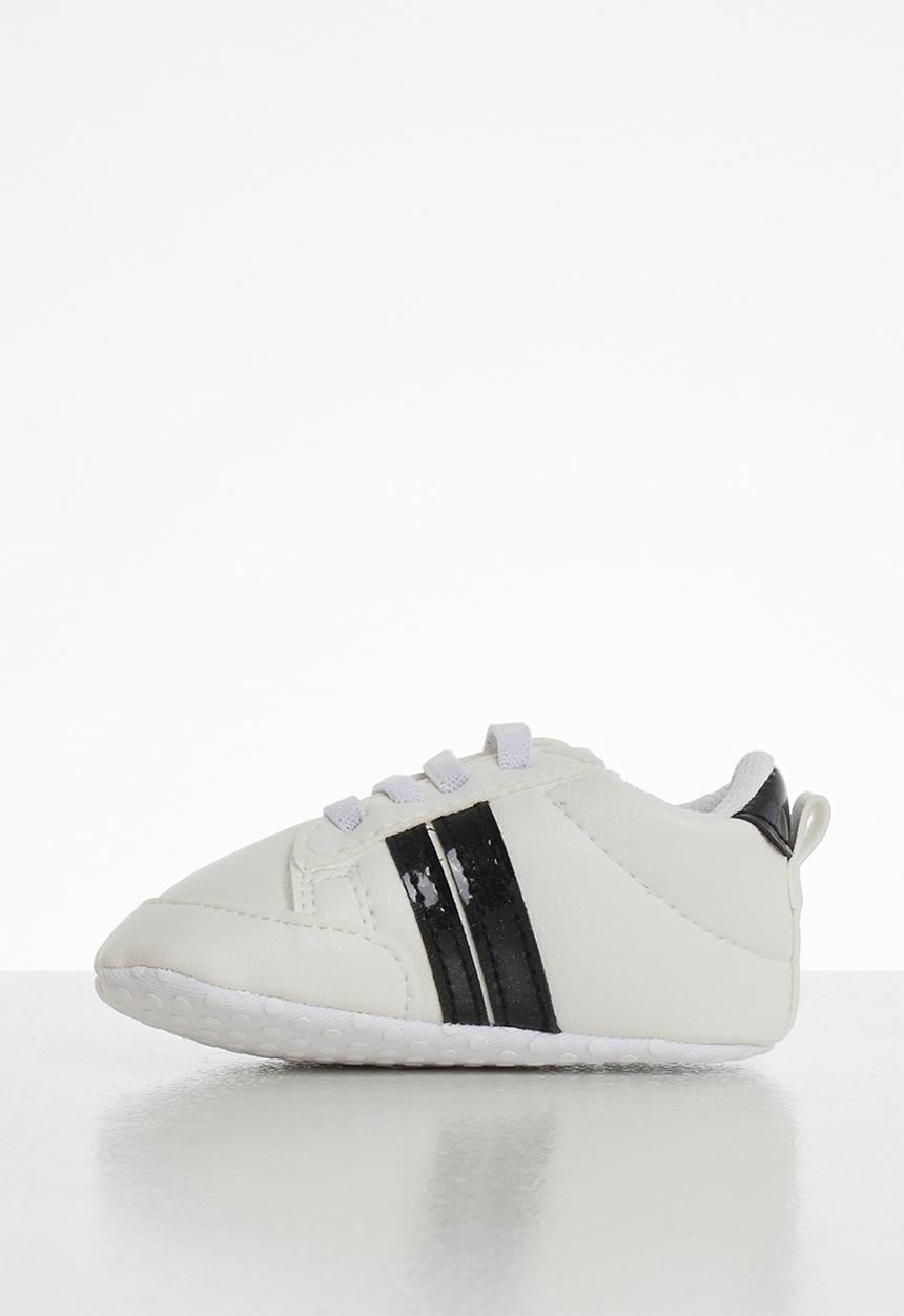 Pop Candy - Baby pull on sneaker - white