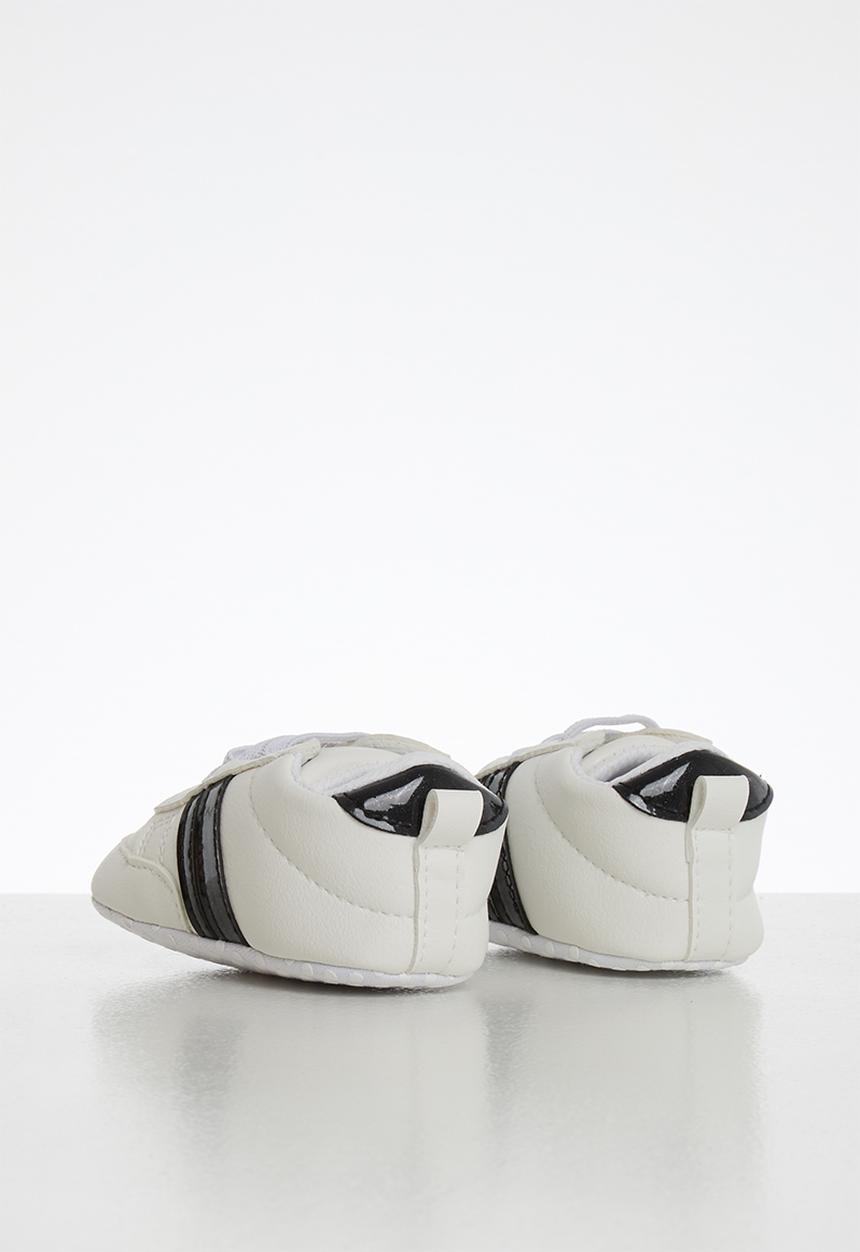 Pop Candy - Baby pull on sneaker - white