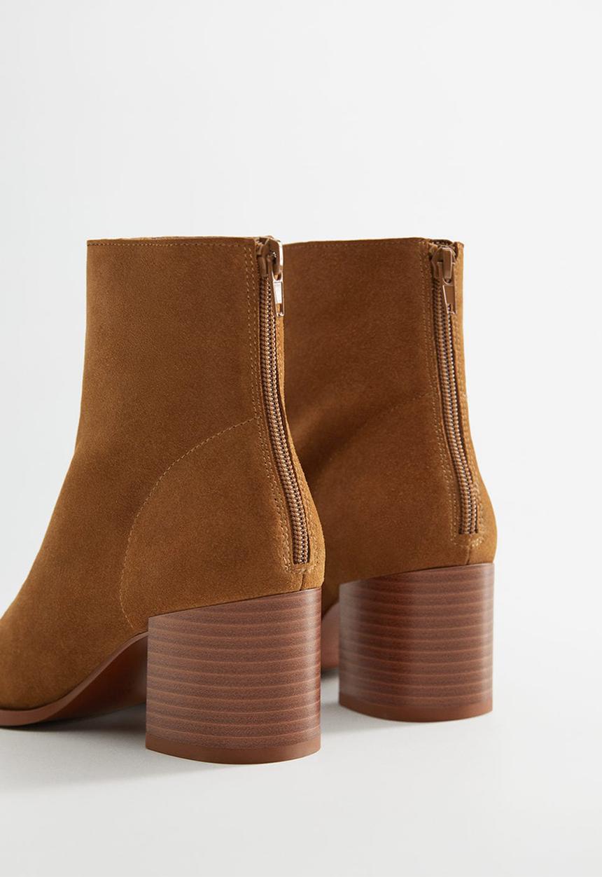 MANGO - Lille ankle boot - sand