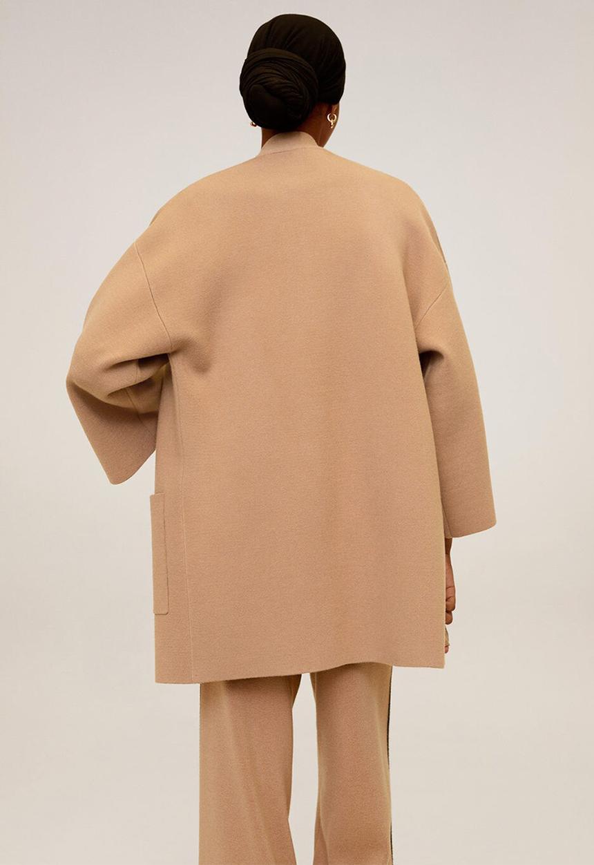 MANGO - Cardigan pia -  brown