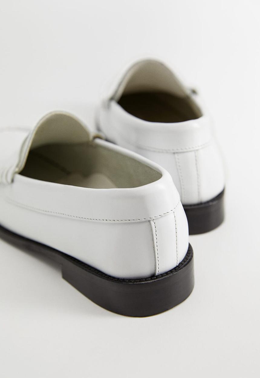 MANGO - Ted loafer - white