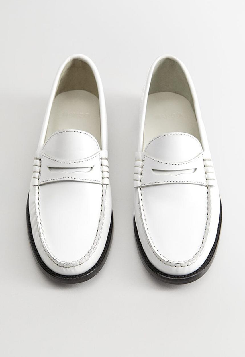 MANGO - Ted loafer - white