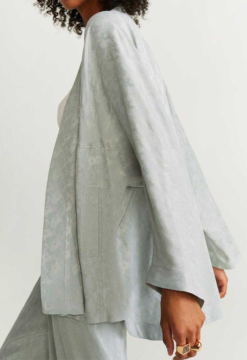 MANGO - Jacket aylin - blue 