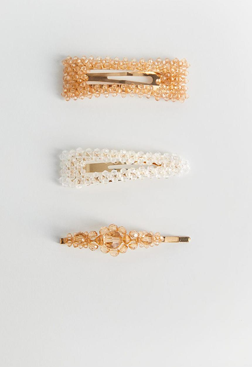 MANGO - Hairclip turner - gold