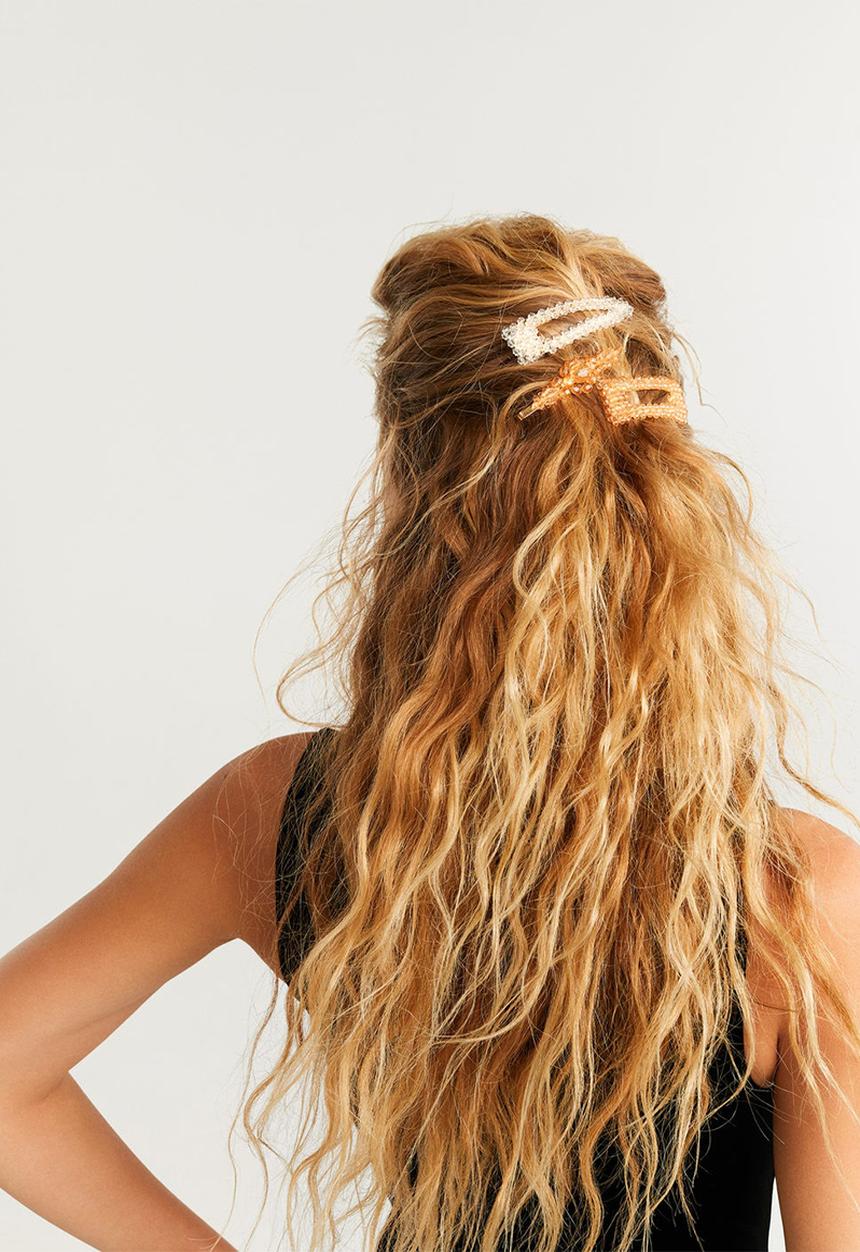 MANGO - Hairclip turner - gold