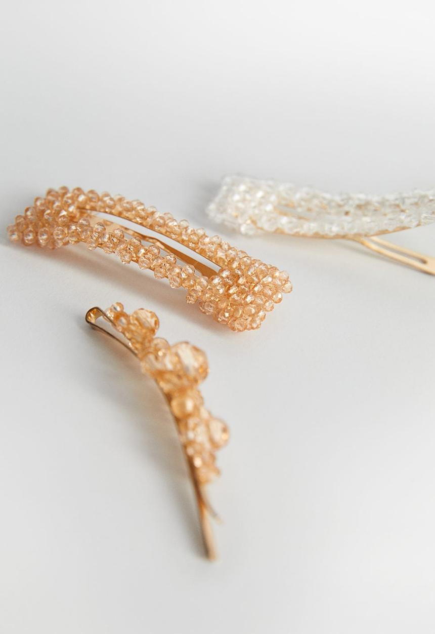 MANGO - Hairclip turner - gold
