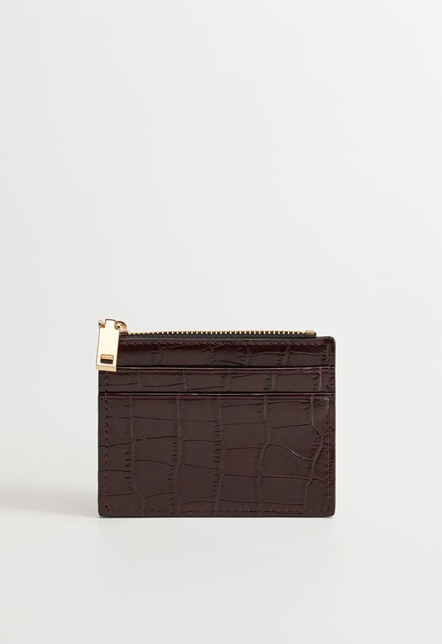 MANGO - Card holder malaga - dark red