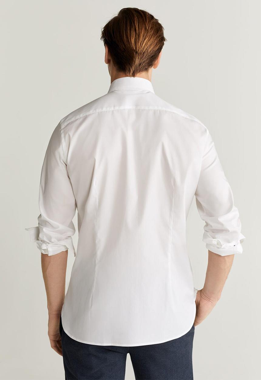 MANGO - Play shirt- white