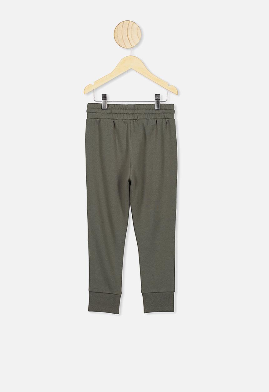 Cotton On - Heritage trackpant - green