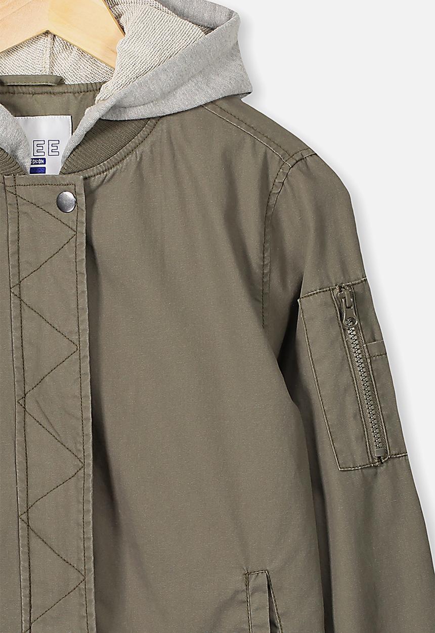 Free by Cotton On - Joe bomber - khaki