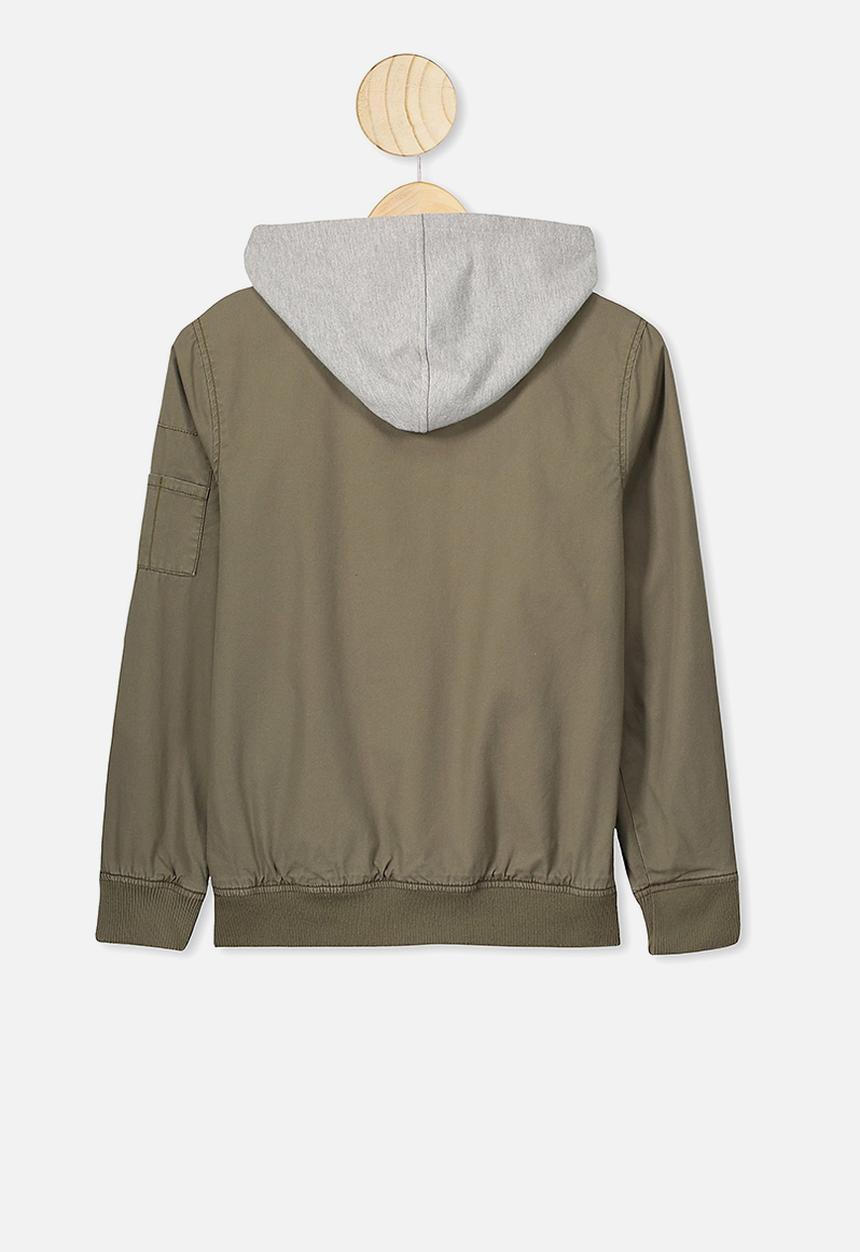 Free by Cotton On - Joe bomber - khaki
