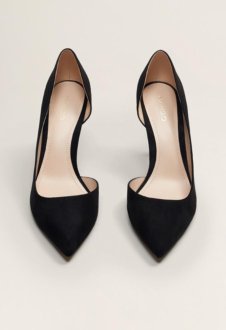 MANGO - Audrey court - black