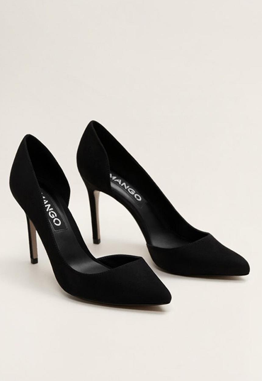 MANGO - Audrey court - black