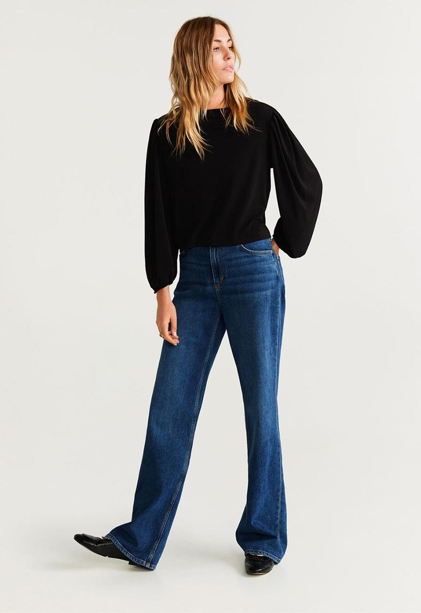 MANGO - T-shirt cute - black