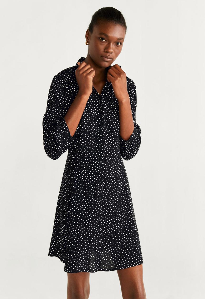 MANGO - Dress carrie - black