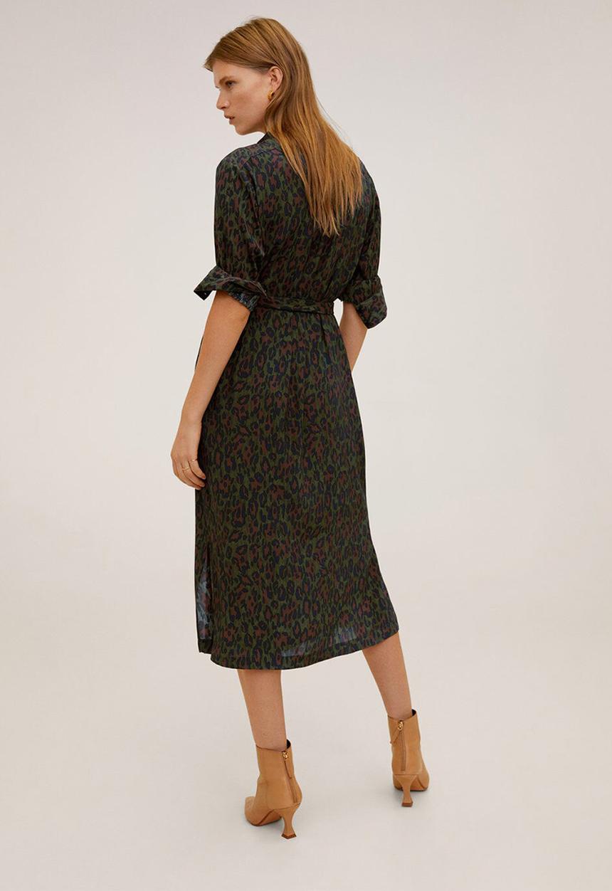 MANGO - Dress araby - khaki