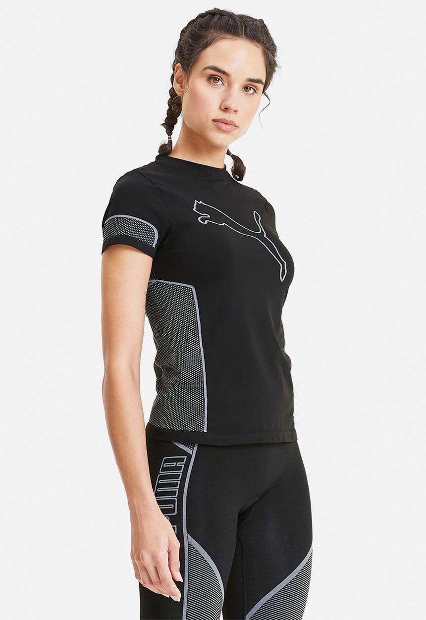 PUMA - Evostripe evoknit tee - black