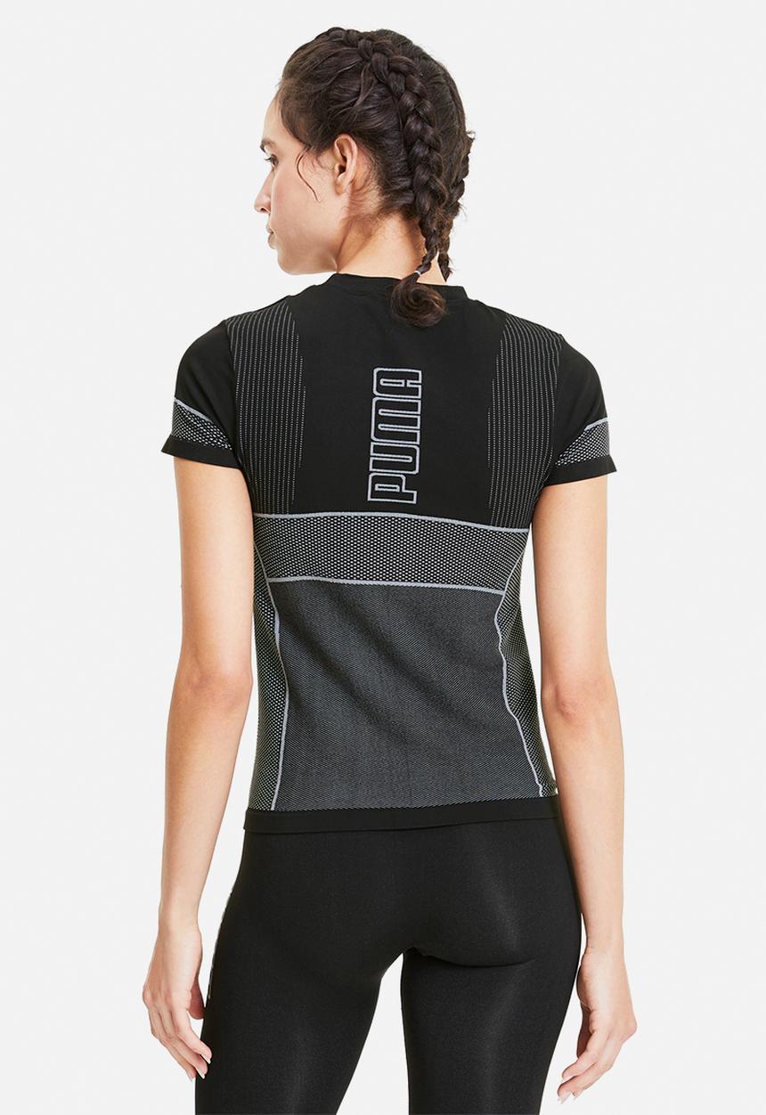 PUMA - Evostripe evoknit tee - black