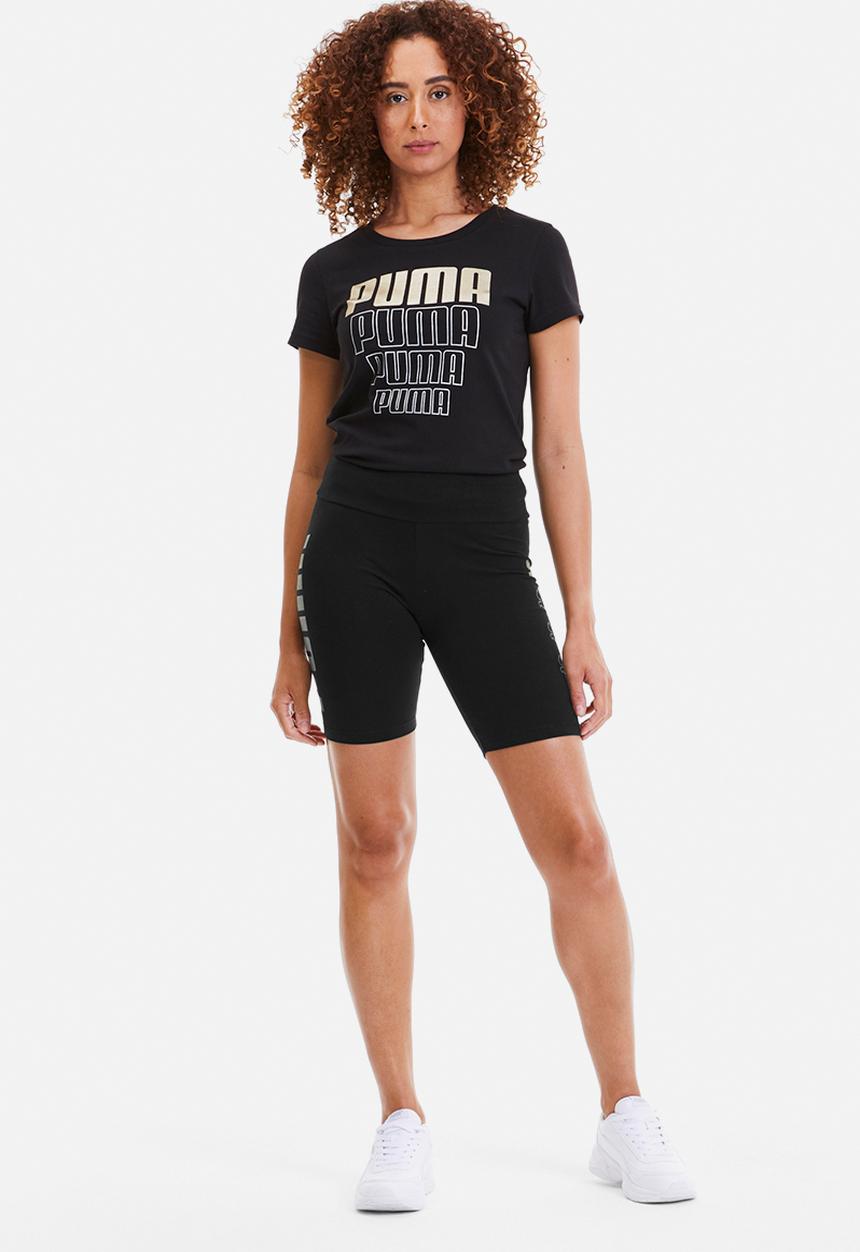 PUMA - Rebel 7" short tight - black 