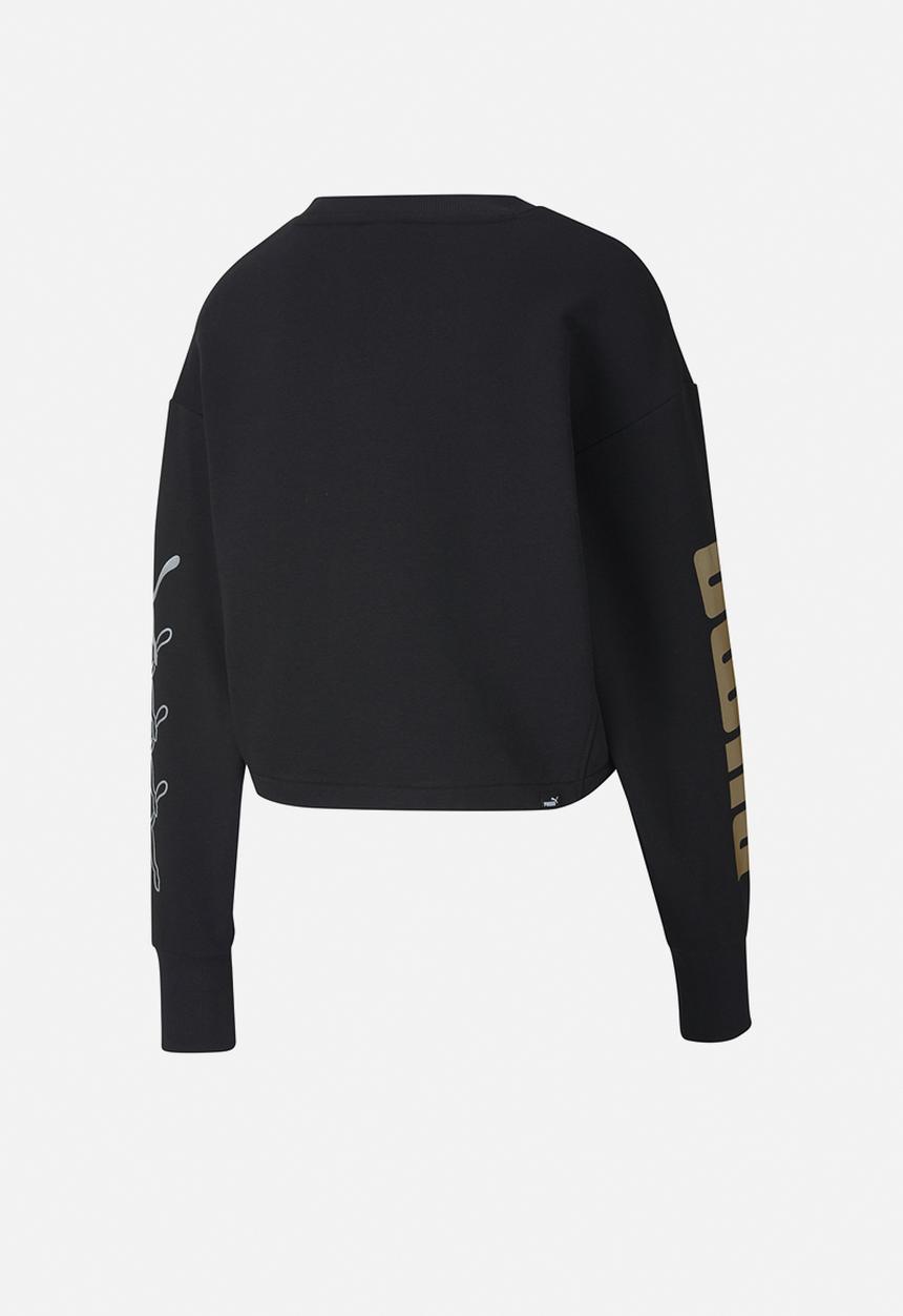PUMA - Rebel crew sweat - black 